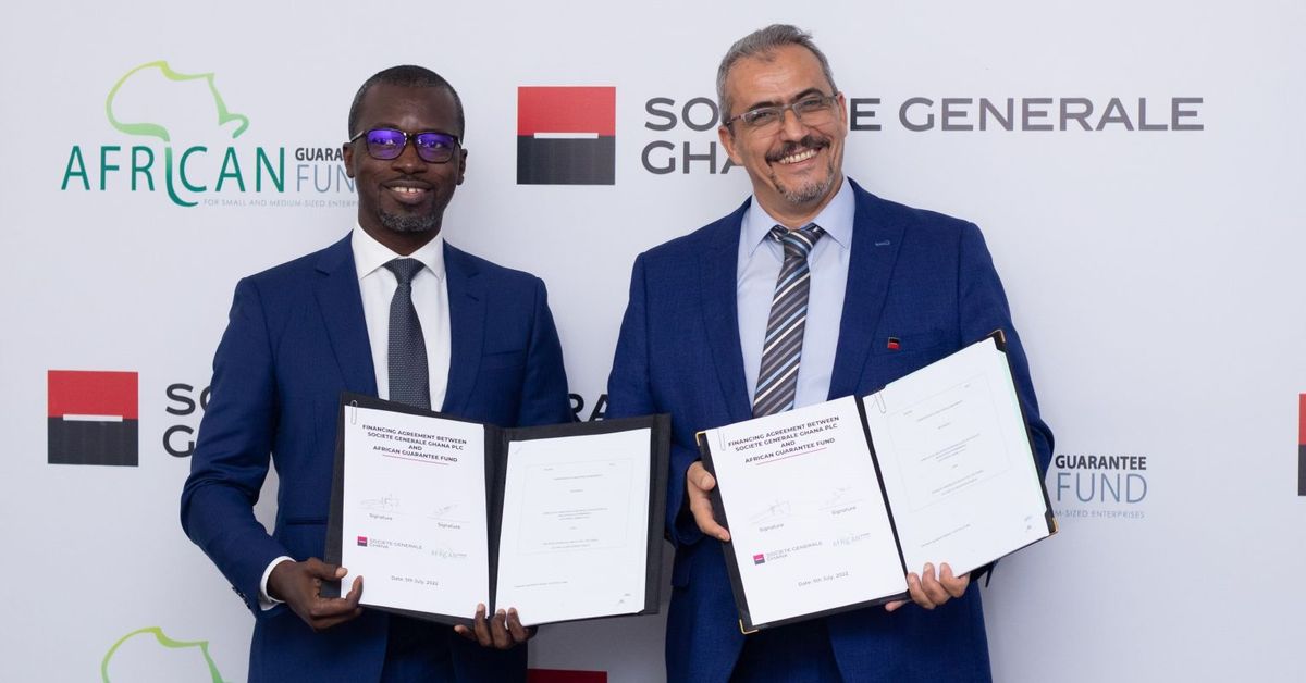 Société Générale Ghana Partners With African Guarantee Fund To Provide Financing Solutions To 0346