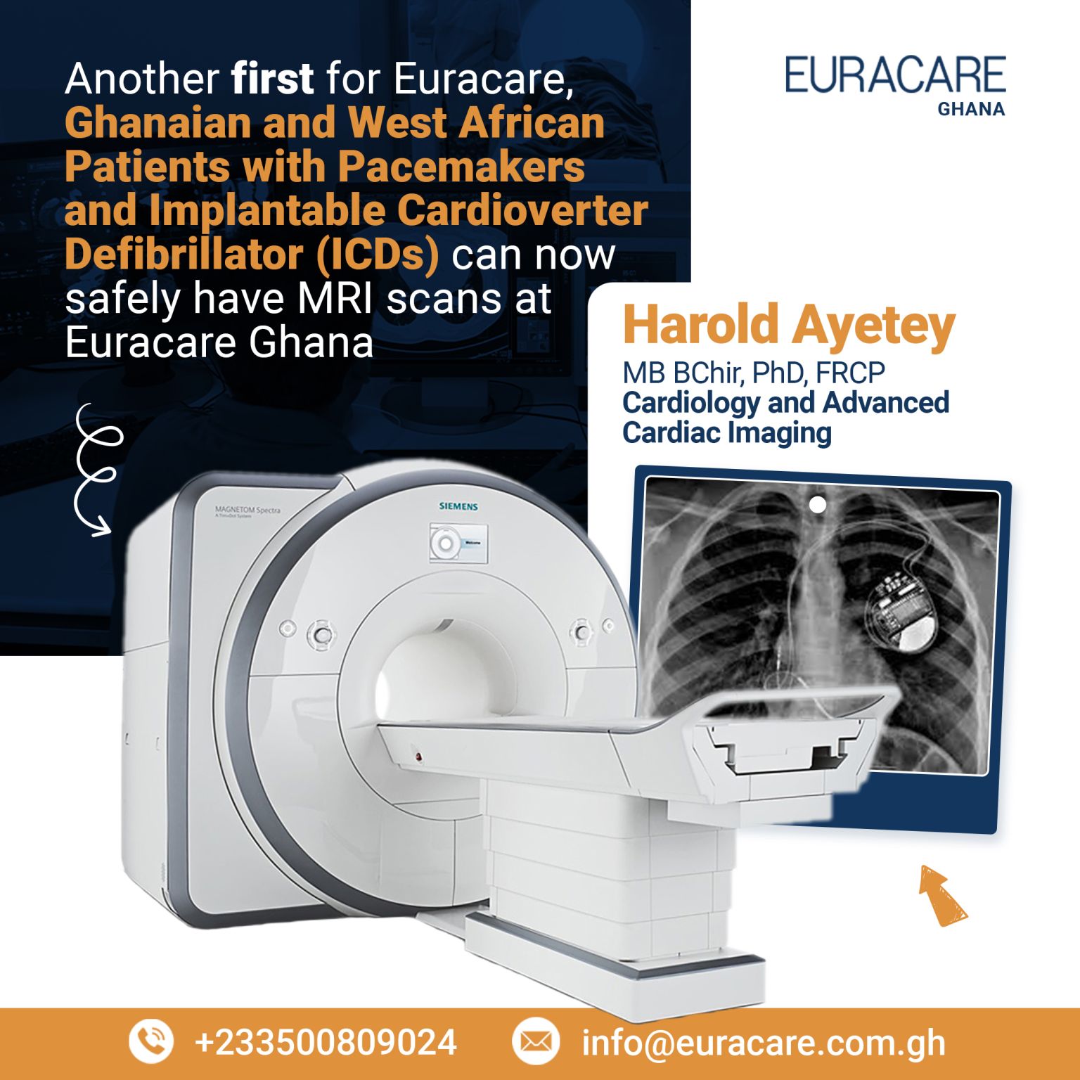 Euracare Doctors Safely Conduct West Africa's First MRI Study in a ...