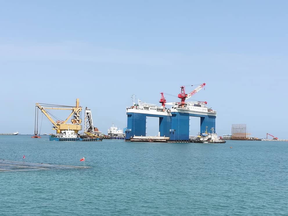 The Quay Wall construction at MPS using Caissons cast on land | CCI ...